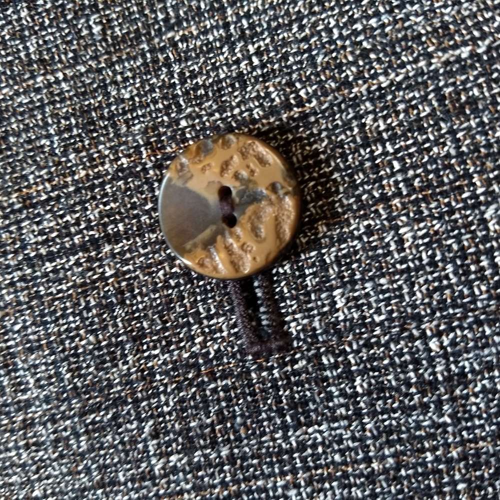 J.Jill Short Tweed Button Front Collared Blazer - Picture 8 of 8